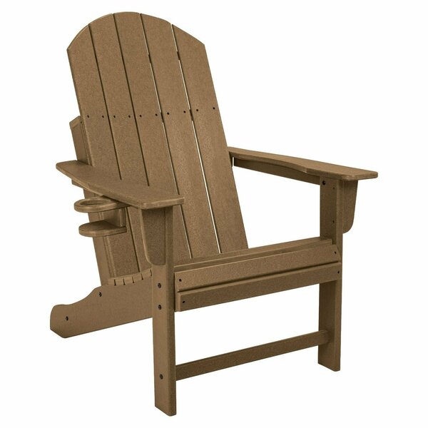 Dura Patio Heavyduty Adirondack Chair, Mahogany Heavyduty Mahogany